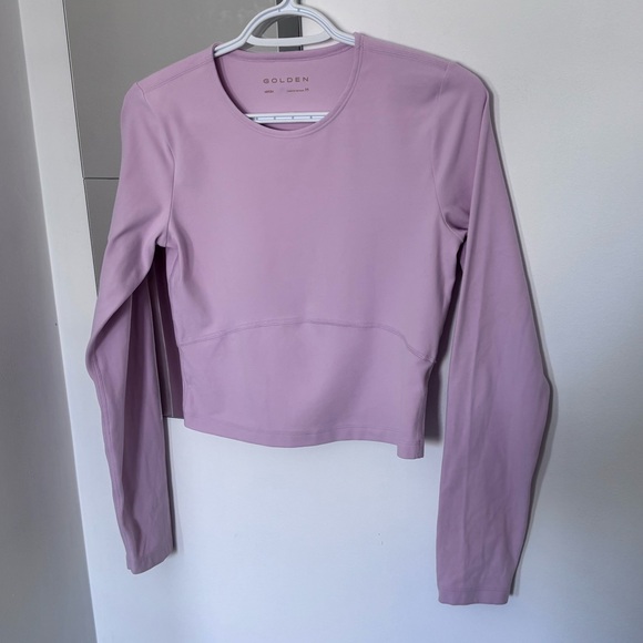 Aritzia Butter Bound Longsleeve in Pink - Picture 2 of 5